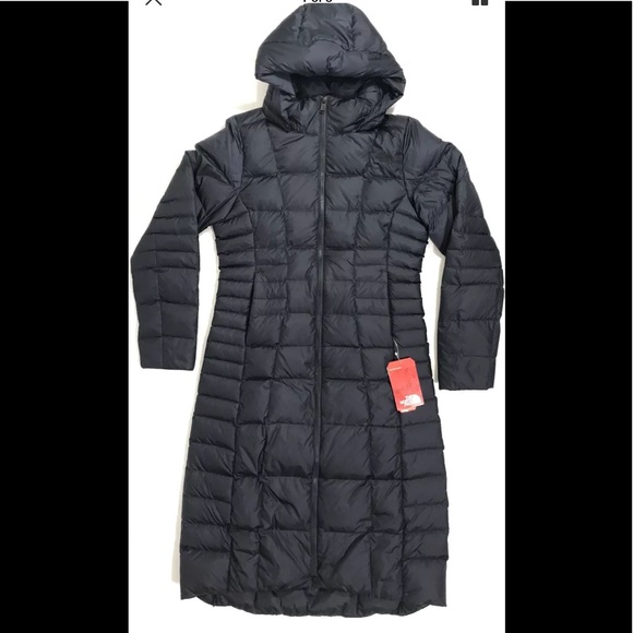 long north face down coat